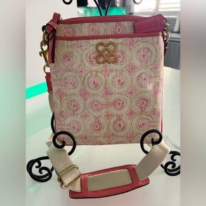 Coach OP Art Audrey Patterned Crossbody Bag with hangtag EUC